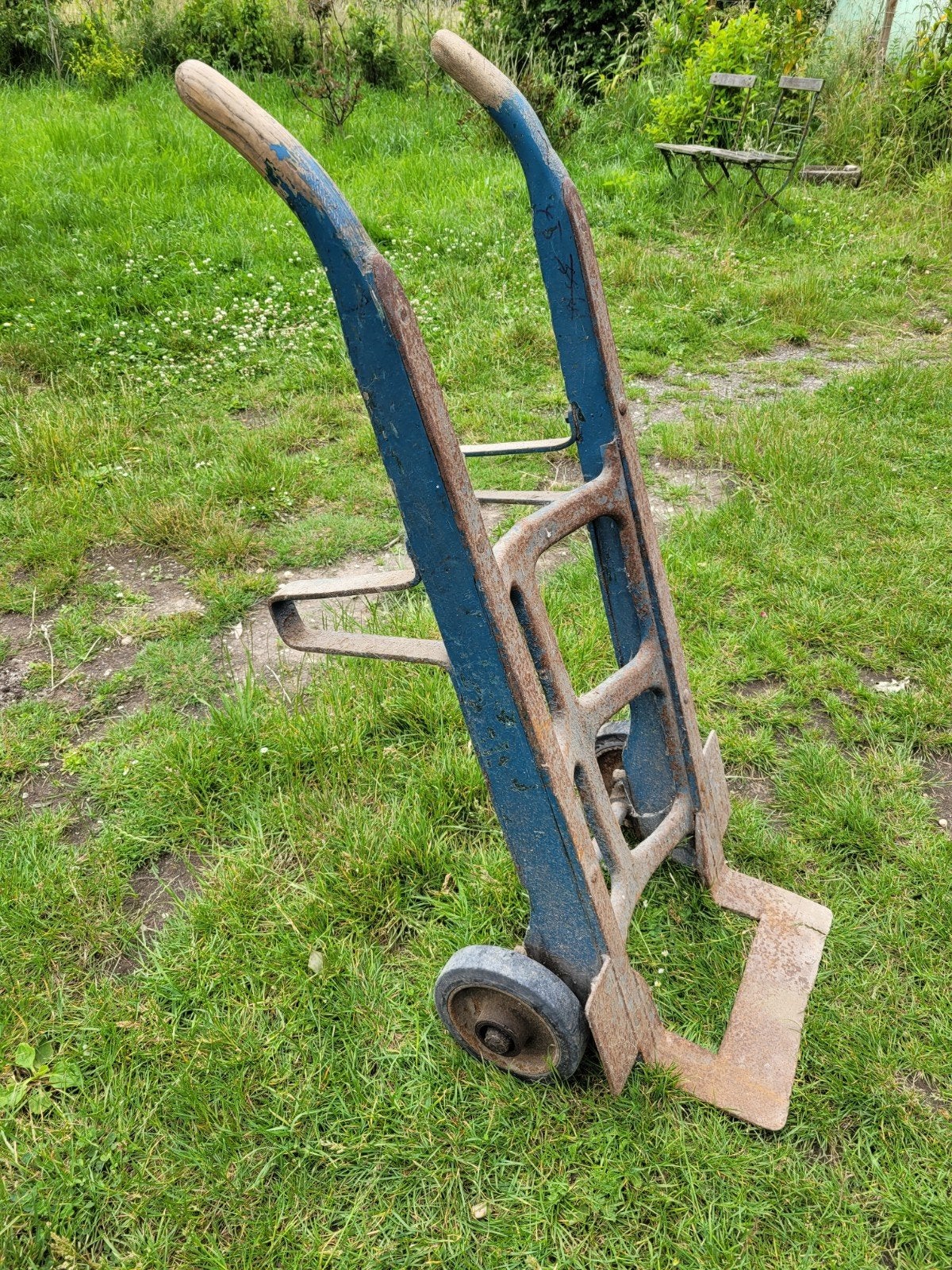 Antieke STEEKWAGEN /Transportwagen, Ophalen
