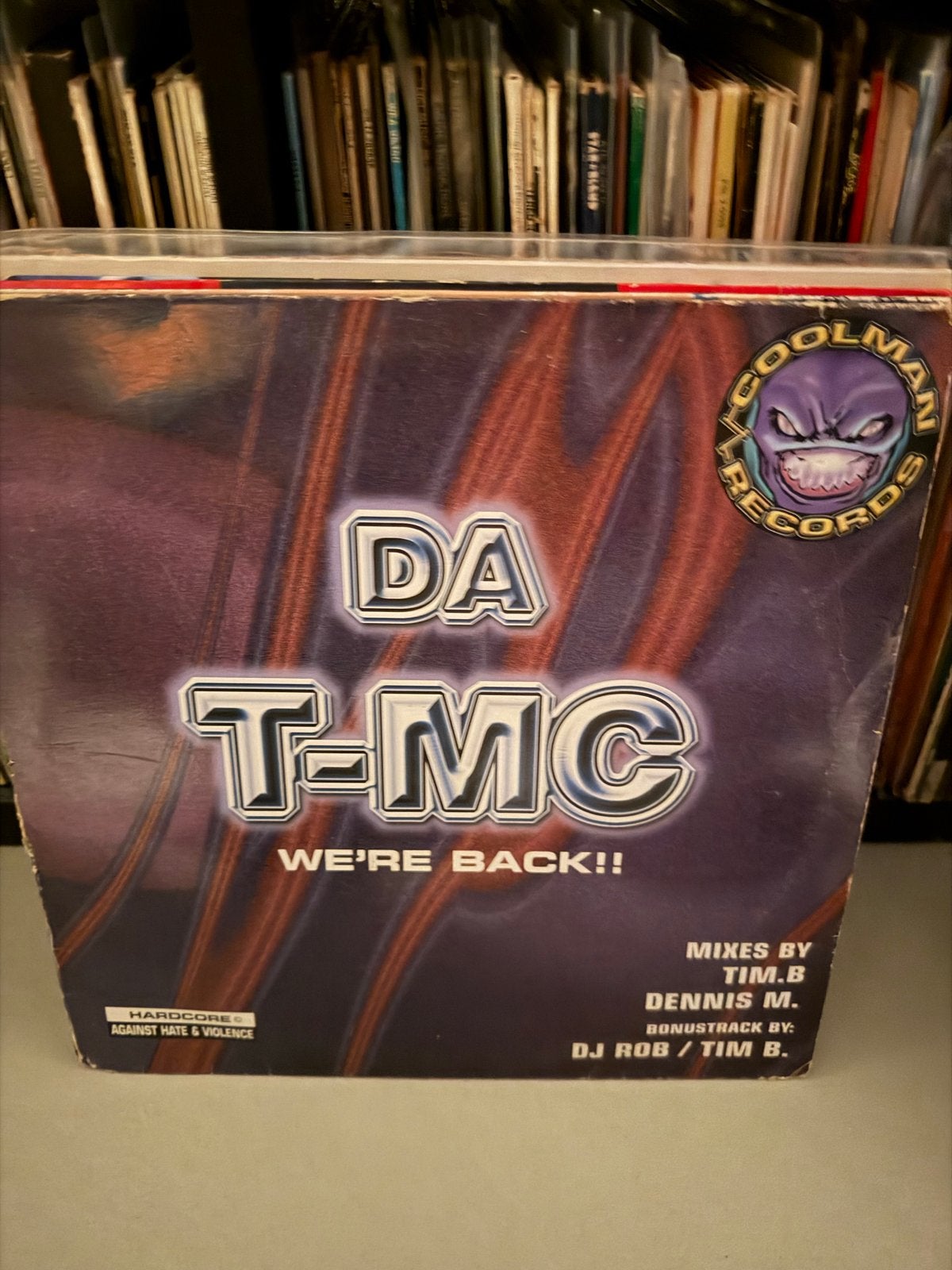 Da T-MC - We're Back!! Hardcore Vinyl, Gebruikt, Hardcore, Verzenden, Originele persing