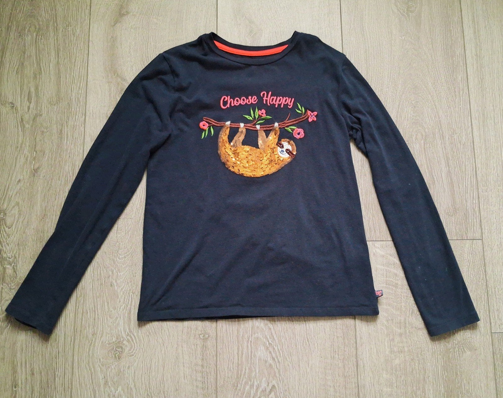 longsleeve We Fashion, Kinderen en Baby's, Kinderkleding | Maat 146, Meisje, Ophalen of Verzenden, Zo goed als nieuw, Shirt of Longsleeve