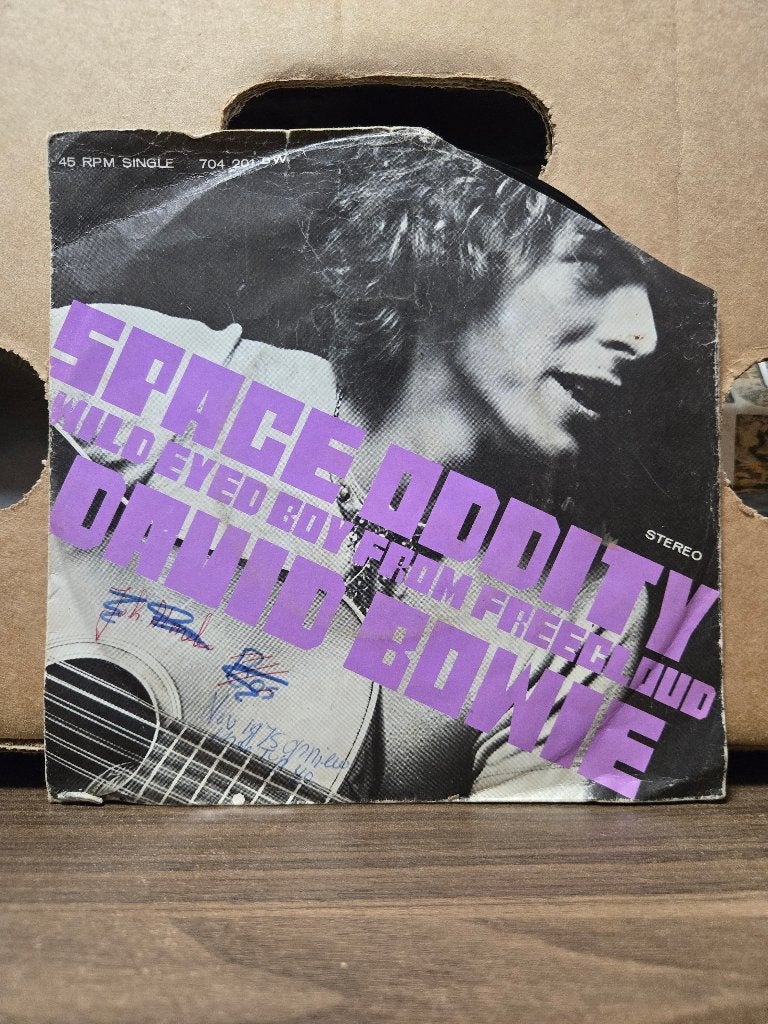 David Bowie - Space oddity, 7 inch, Ophalen of Verzenden, Zo goed als nieuw, Pop
