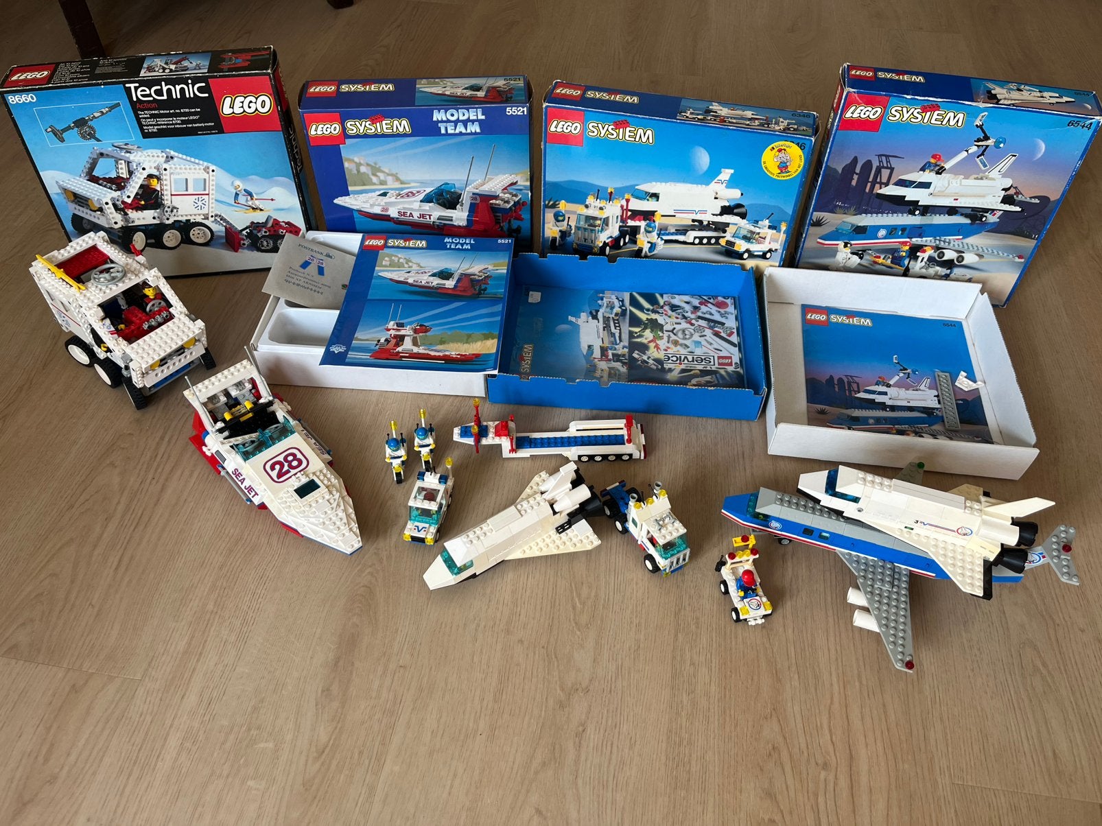 Lego System / Technic sets met doos, Kinderen en Baby's, Speelgoed | Duplo en Lego, Gebruikt, Lego, Complete set, Ophalen of Verzenden