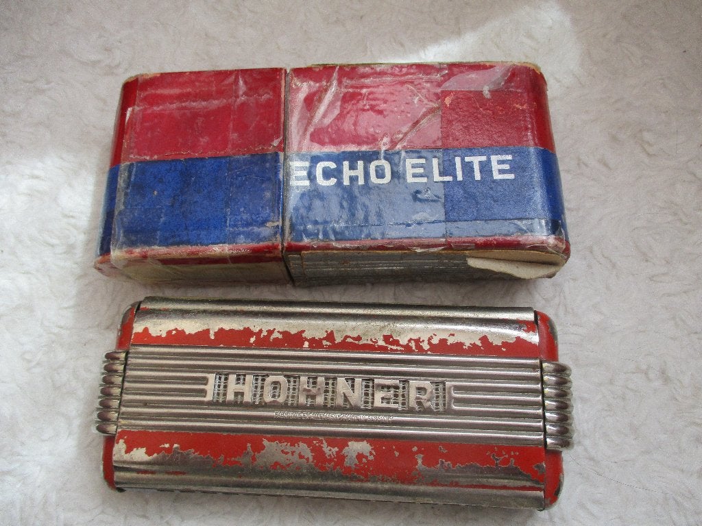 Hohner echo elite, Ophalen of Verzenden, Gebruikt, Chromatisch, Overige typen