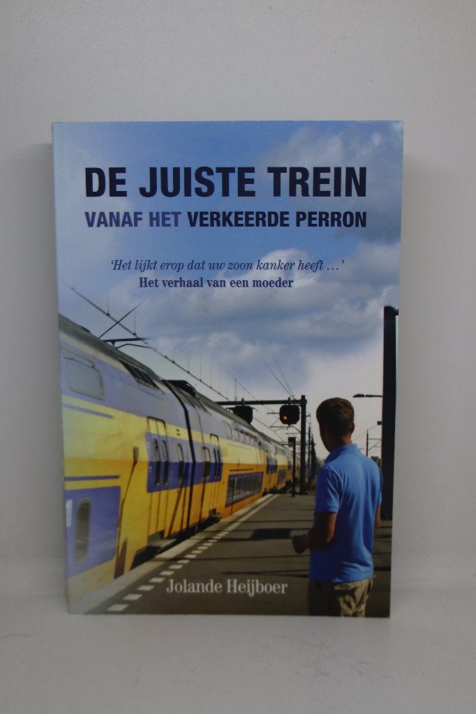 De juiste trein vanaf het verkeerde perron - J Heijboer, Boeken, Ophalen of Verzenden, Gelezen, Sport