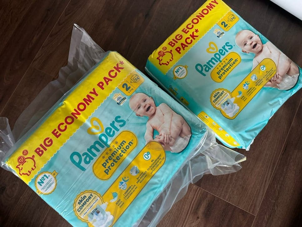 3x Pampers Premium Protection Luiers Maat 2 (74 stuks per pa, Ophalen of Verzenden, Nieuw