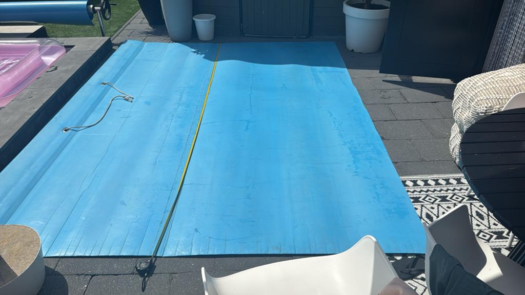 Isolerende 6 mm Zwembadafdekking /foam, Gebruikt, Overige typen, Ophalen of Verzenden, 200 tot 400 cm