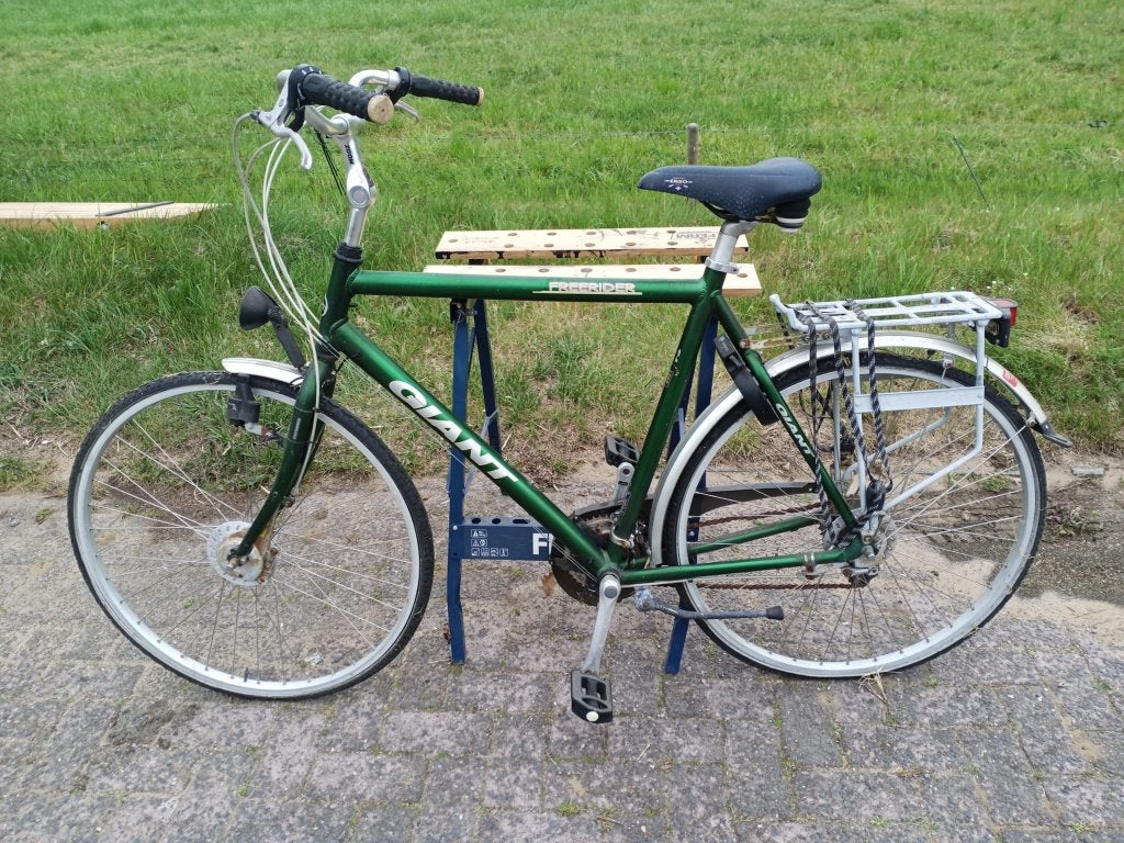 fietsen, Ophalen, Gebruikt, Versnellingen, Schijfrem