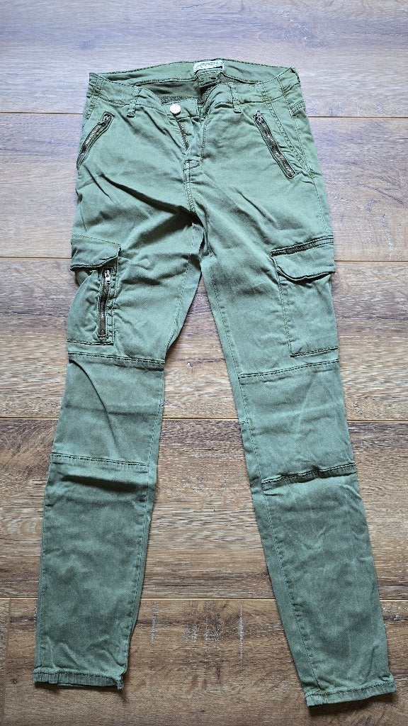 Groene broek van Zara maat 36, Zara, Ophalen of Verzenden, Zo goed als nieuw, Maat 36 (S)