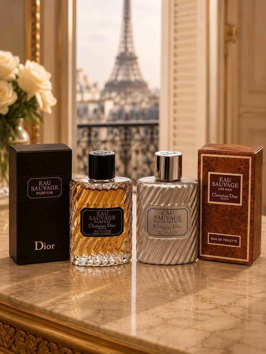 Dior - Eau Sauvage EdT  - 10ml Silver Edition, Ophalen of Verzenden, Nieuw, Miniatuur