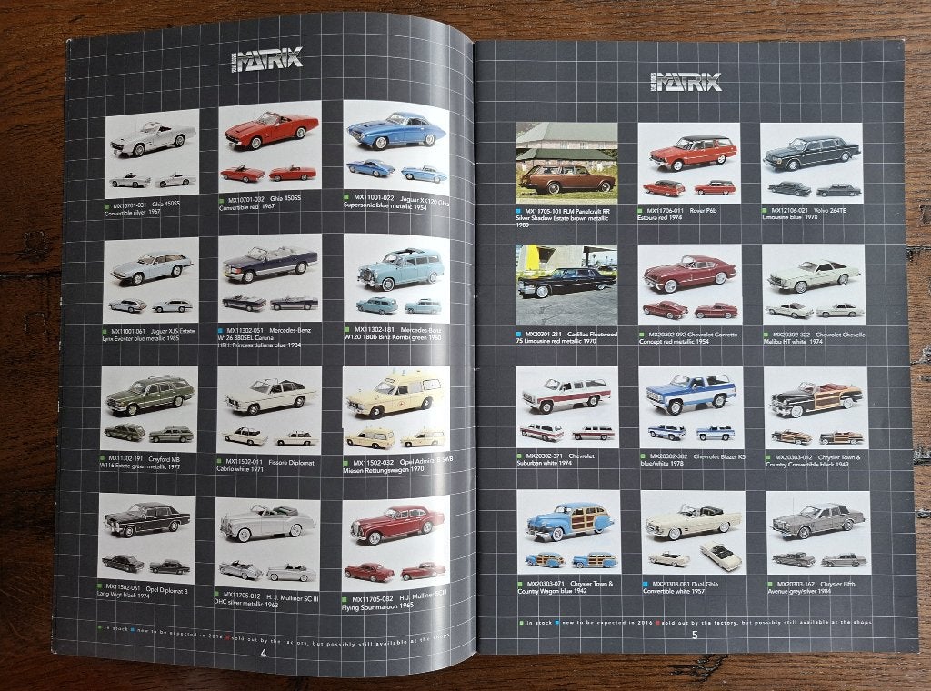 Catalogus van Matrix Scale Models 2016, Ophalen of Verzenden, Nieuw, Overige typen, Overige merken