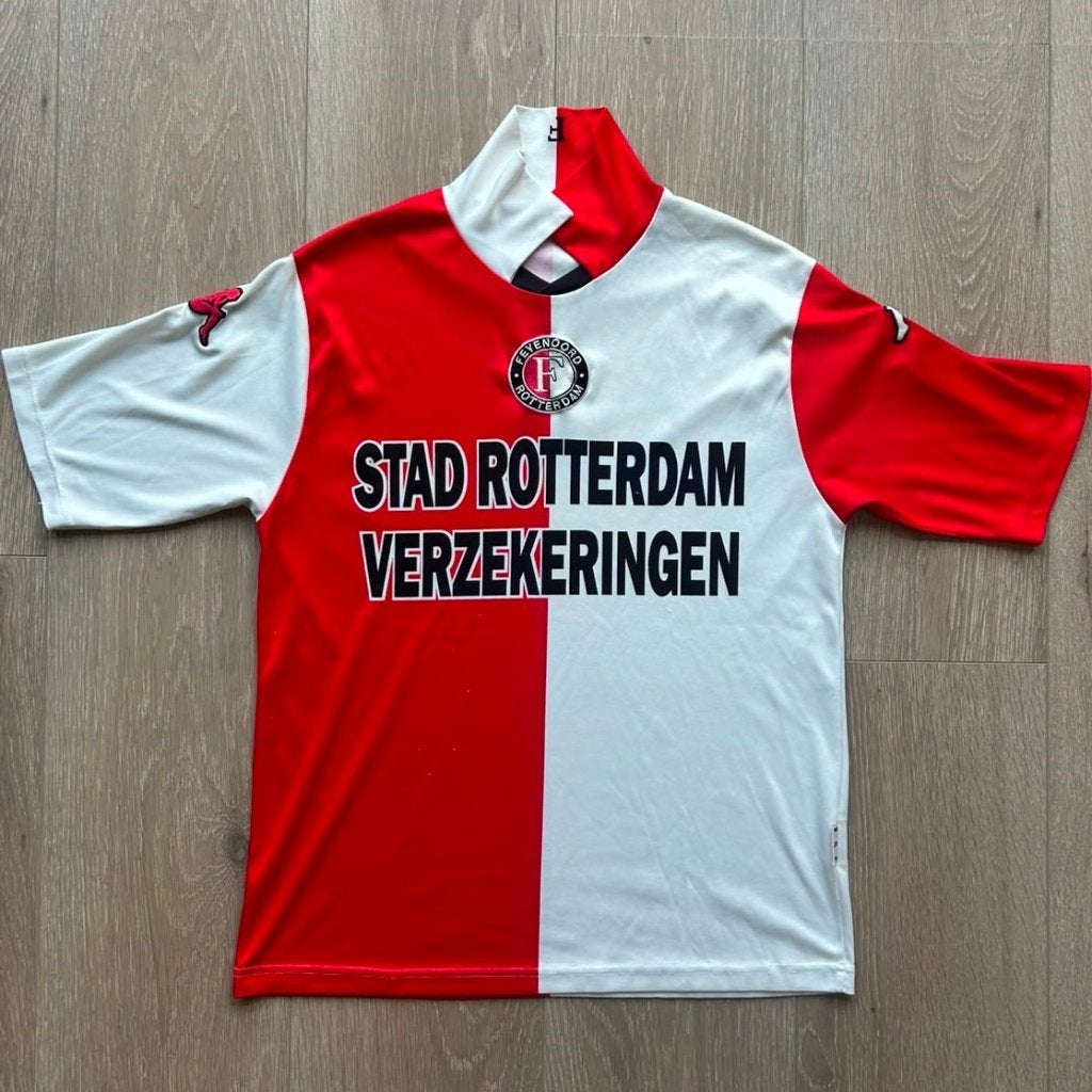 Feyenoord Kappa thuisshirt 2003/2004 - Maat S, Ophalen of Verzenden, Zo goed als nieuw, Feyenoord, Shirt