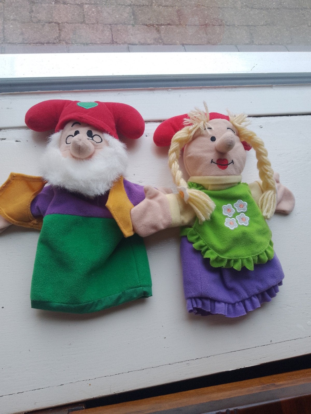 Kabouter plop handpoppen orgineel, Ophalen of Verzenden, Zo goed als nieuw, Overige typen