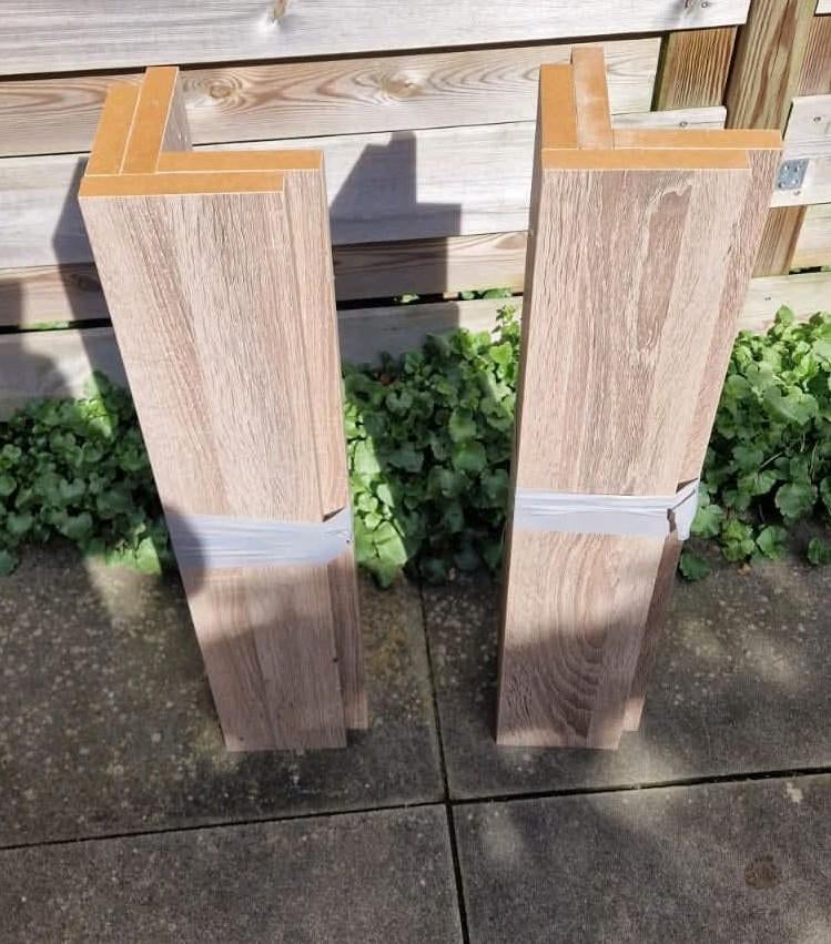 Eettafel, Huis en Inrichting, Tafels | Eettafels, Gebruikt, 50 tot 100 cm, 150 tot 200 cm, Vier personen, Rechthoekig, Ophalen