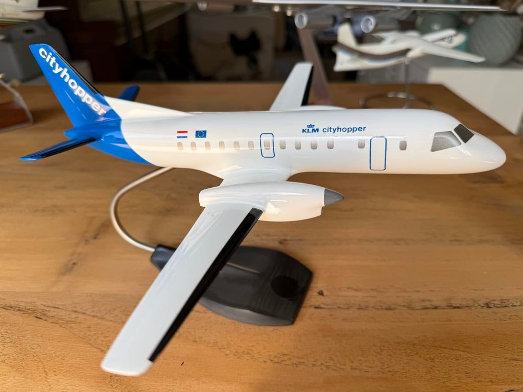 Saab 340 Cityhopper IMC Verkuyls Modelworks schaal 1/72, Ophalen, Zo goed als nieuw, Schaalmodel
