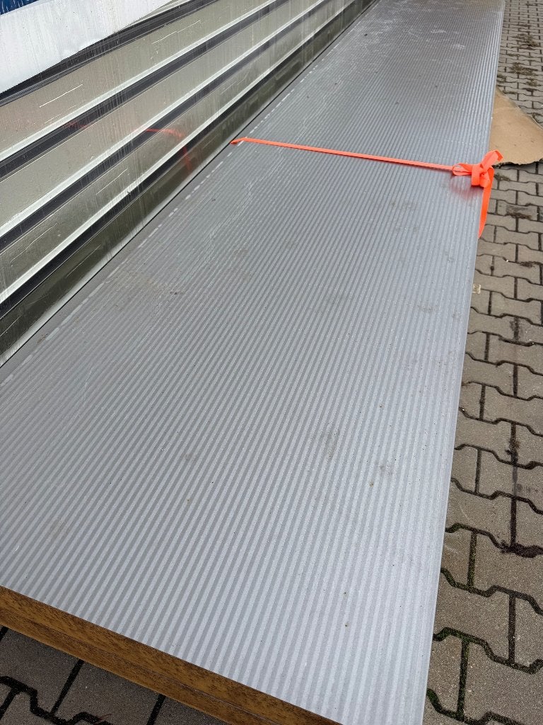 Sandwichpanelen 150mm RAL9007 microrib wandpaneel 16x 6450mm, Ophalen, Nieuw, 100 mm of meer