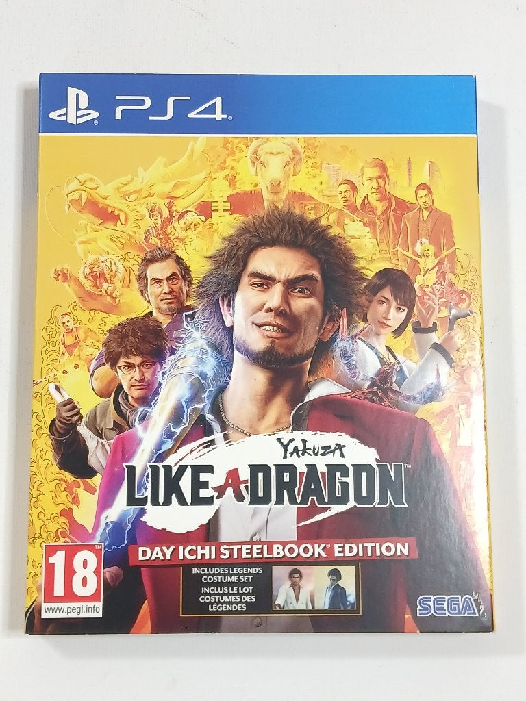 Yakuza Lika a Dragon - Day Ichi Steelbook Edition - S4, Avontuur en Actie, Vanaf 18 jaar, Verzenden, 1 speler