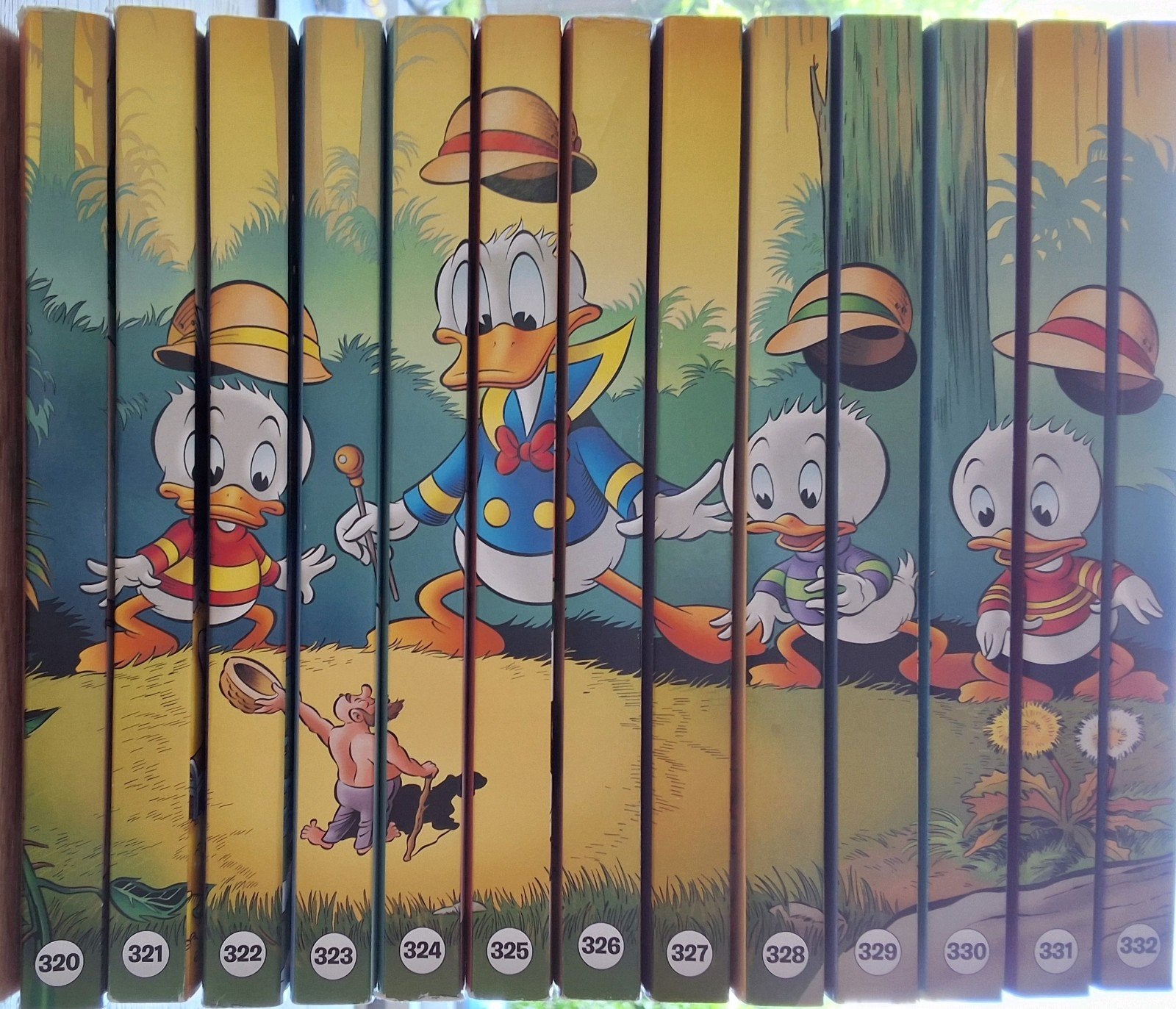 Donald Duck pockets complete serie 320 - 332, Complete serie of reeks, Ophalen of Verzenden, Gelezen