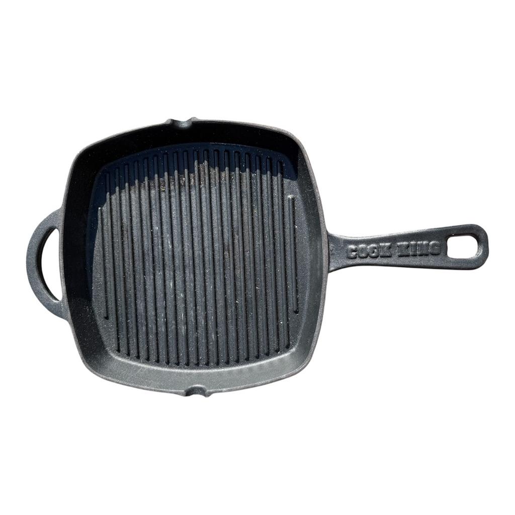 Cook King Barbecue Pan - Gietijzeren Grillpan, Ophalen of Verzenden, Gebruikt