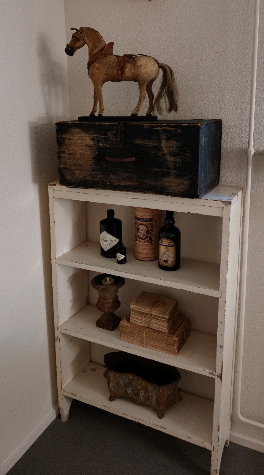 Oude Franse kist, Ophalen, Gebruikt, 50 tot 100 cm, Minder dan 50 cm
