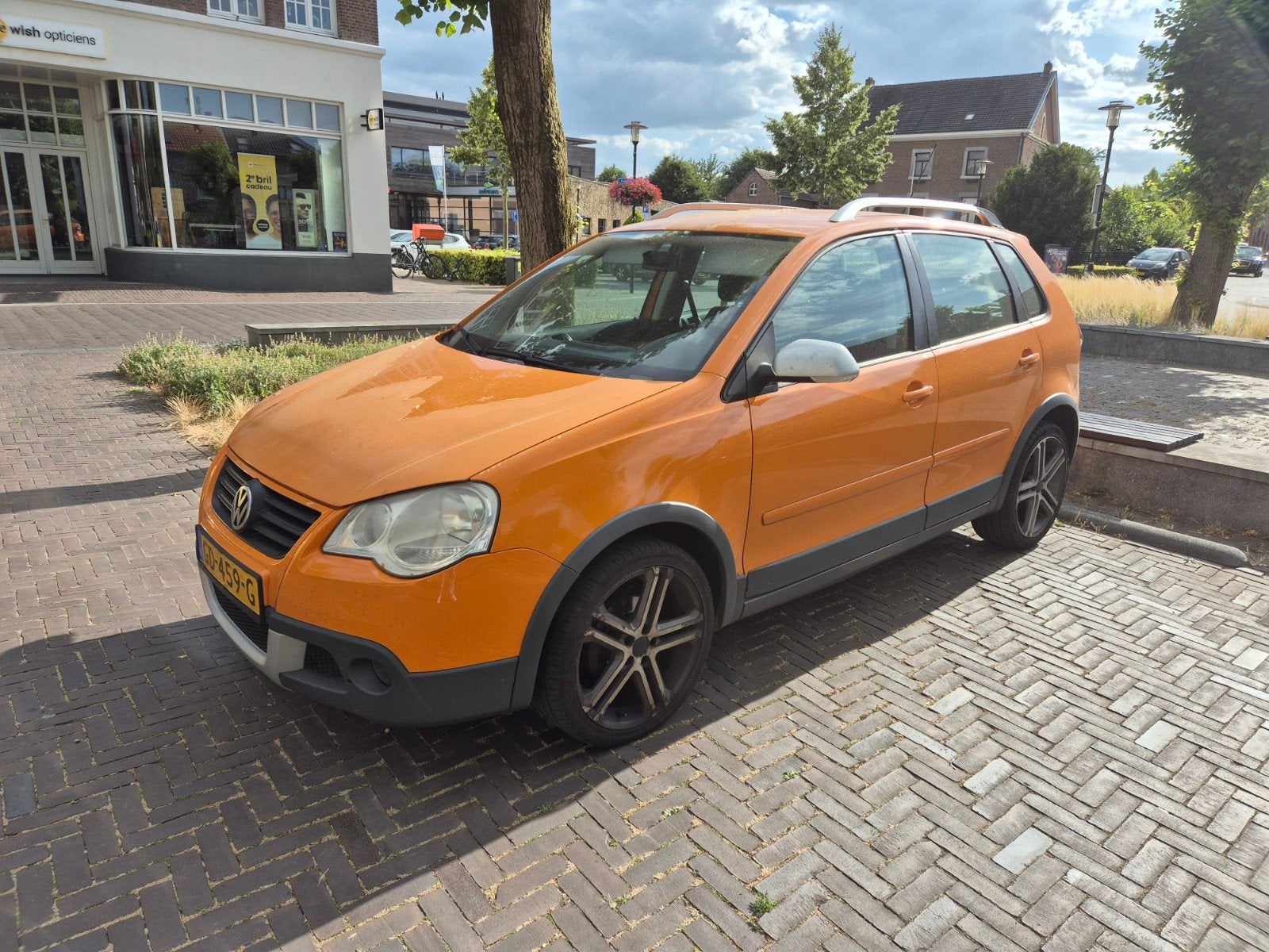 Volkswagen Cross Polo 1.4 2007, geen apk, loop/sloop, Auto's, Volkswagen, 40 €/maand, Overige kleuren, Handgeschakeld, Particulier