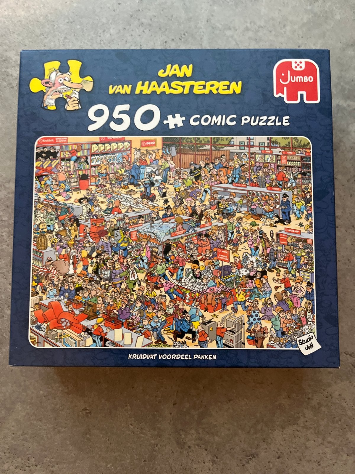 Jan van Haasteren Kruidvat Voordeel Pakken 950+ stukjes, Ophalen of Verzenden, 500 t/m 1500 stukjes, Gebruikt, Legpuzzel