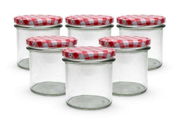 Glazen (jam)potjes met schroefdeksel gezocht, Ophalen