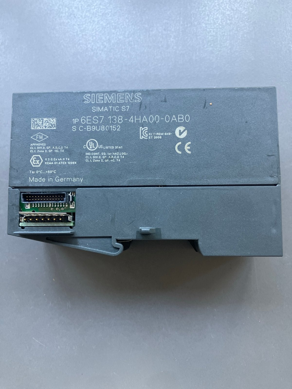 Siemens Simatic S7 6ES7138-4HA00-0AB0 DP-Master Module, Ophalen of Verzenden, Zo goed als nieuw
