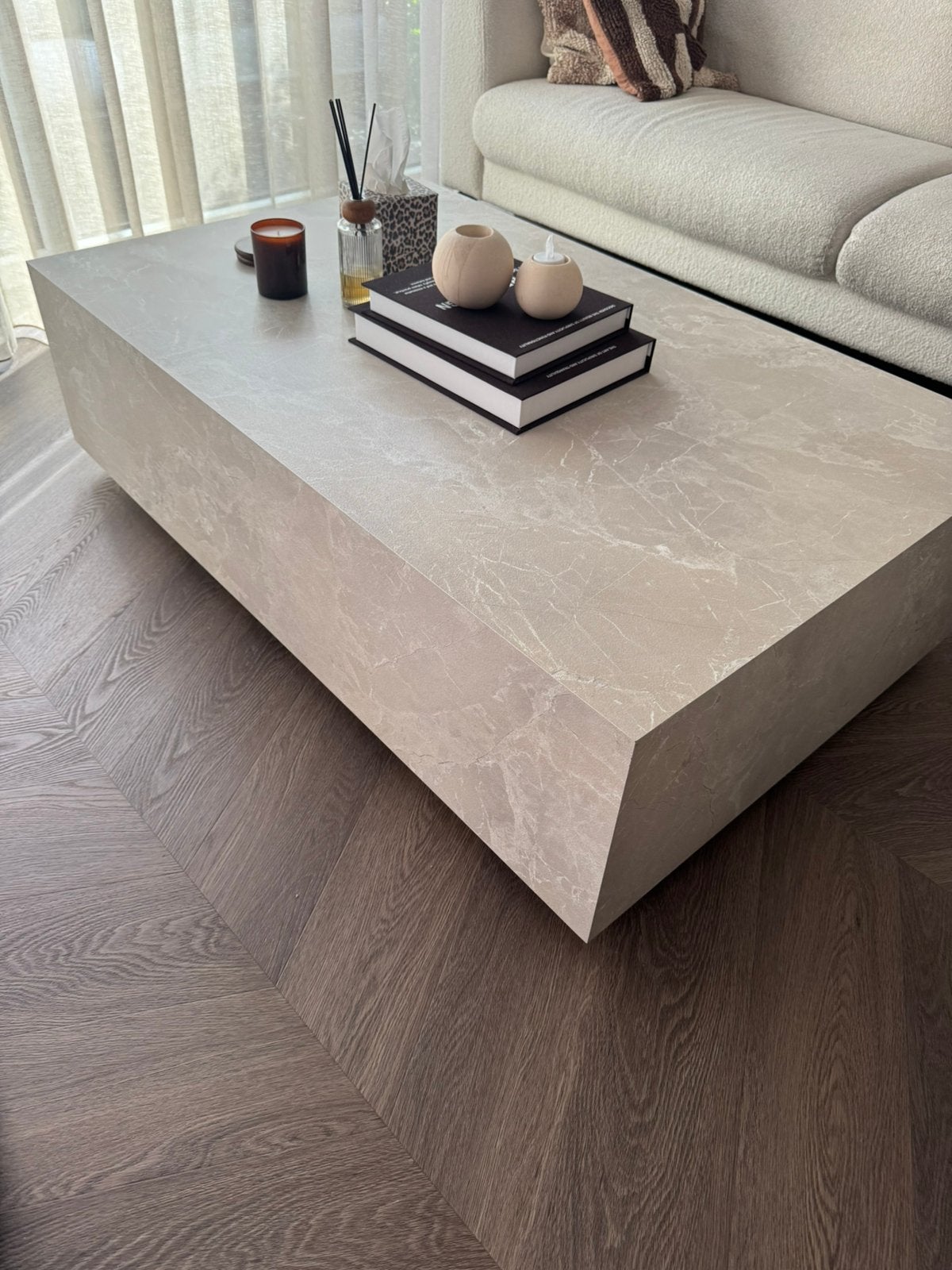 Salontafel Lesley - Westwing, Ophalen, 100 tot 150 cm, 50 tot 100 cm, Zo goed als nieuw