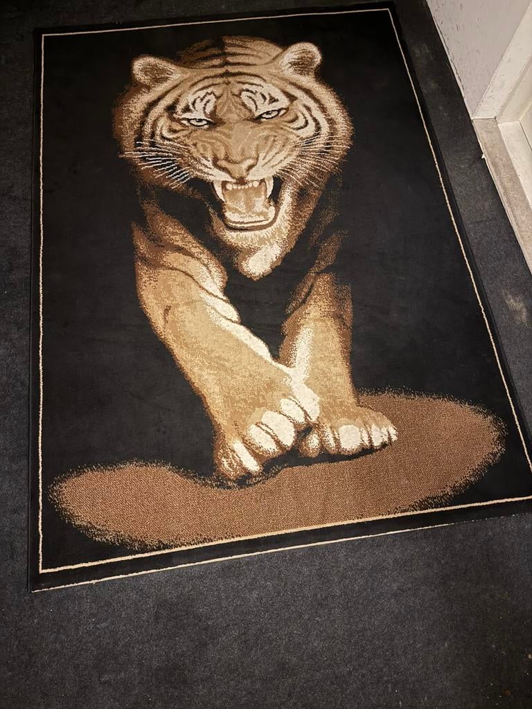 Tijger vloerkleed - 160x 225cm, Ophalen, Zo goed als nieuw