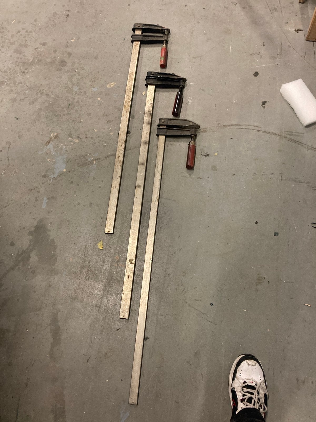 3x Lange lijmtangen - Gebruikt, Ophalen, Gebruikt, Klem