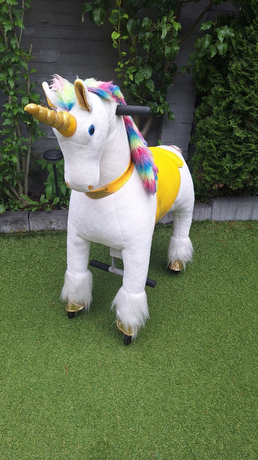 Animal riding paard, Ophalen