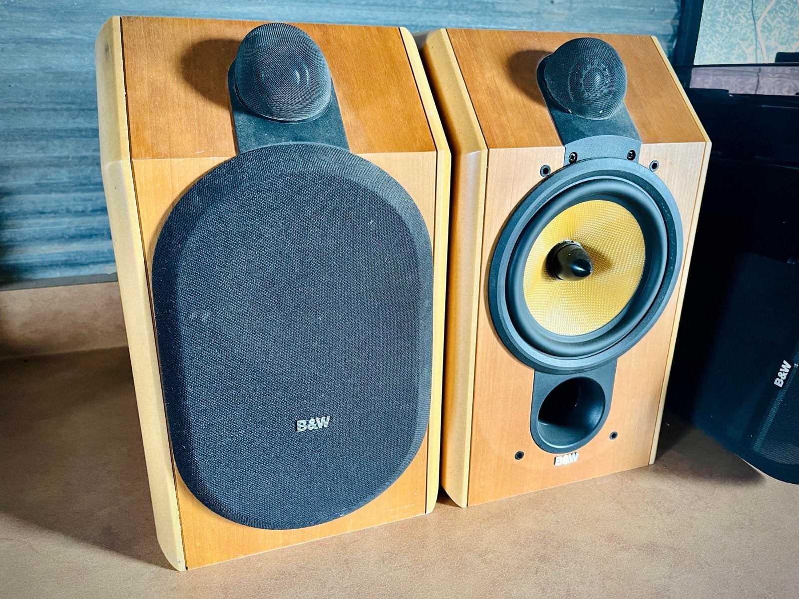 B&W CDM1 SE Speakers - Hoogwaardige Boekenplankluidsprekers, Audio, Tv en Foto, Luidsprekers, Gebruikt, Ophalen of Verzenden, 60 tot 120 watt