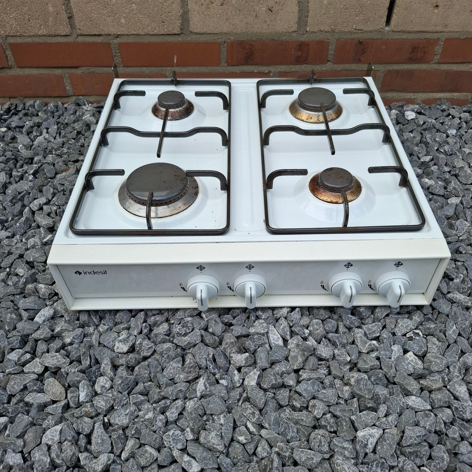4 pits gas kookfornuis kookplaat, Ophalen, Vrijstaand, Gas, 4 kookzones