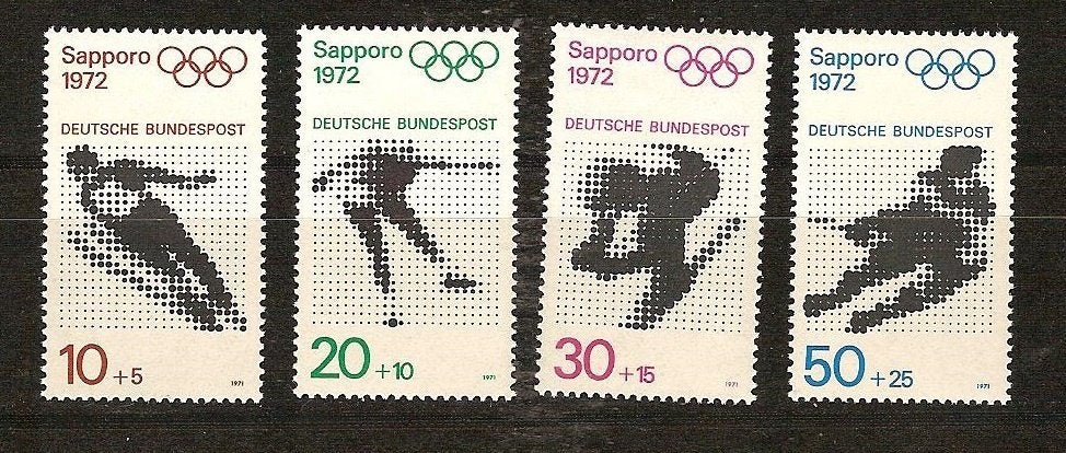 BRD 680-683 postfris, Ophalen of Verzenden, BRD, Postfris