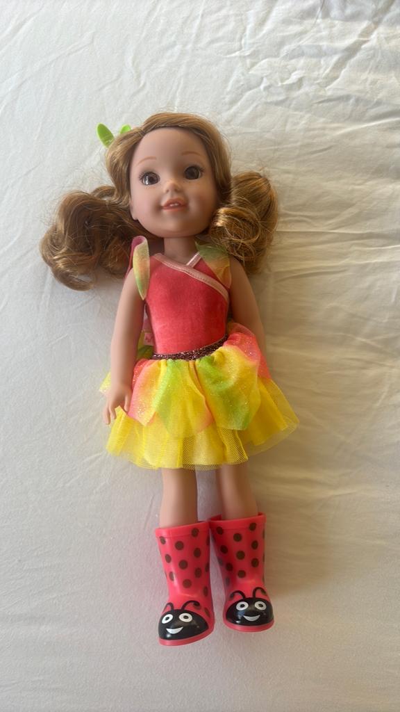 American Girl WellieWishers Willa Doll, Ophalen of Verzenden, Zo goed als nieuw, Pop