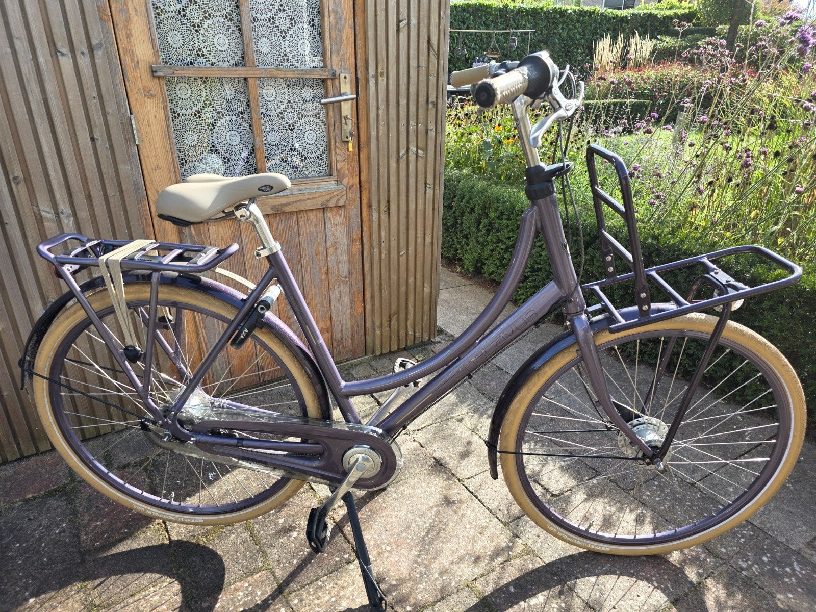 Batavus Diva 5 Plus - Zgan, Fietsen en Brommers, Terugtraprem, Ophalen, Overige merken, 53 tot 56 cm