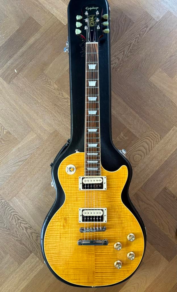 Epiphone Slash AFD Les Paul, Custom Shop 2010, nieuwstaat, Ophalen, Zo goed als nieuw, Solid body, Epiphone