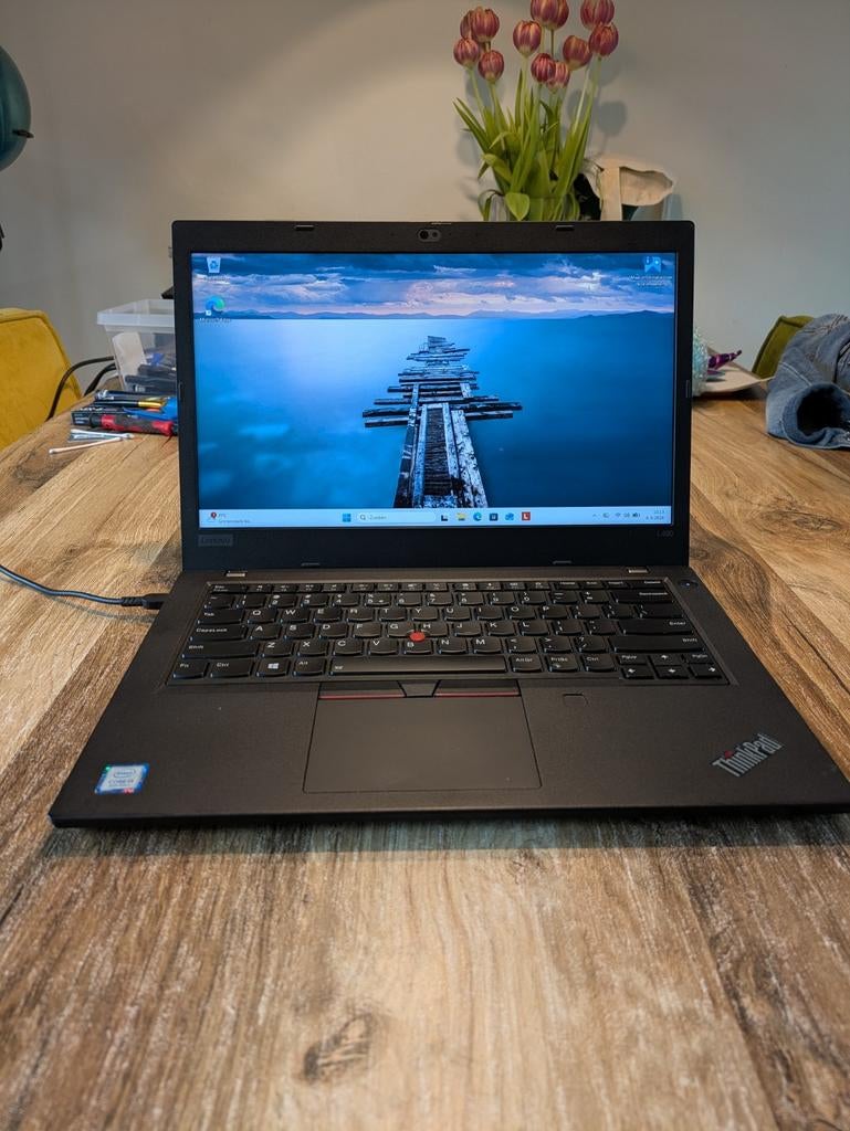 Nette ThinkPad L490 | i5-8th| 16GB | 256GB SSD | Win11 Pro, Computers en Software, Windows Laptops, 2 tot 3 Ghz, Qwerty, Lenovo ThinkPad