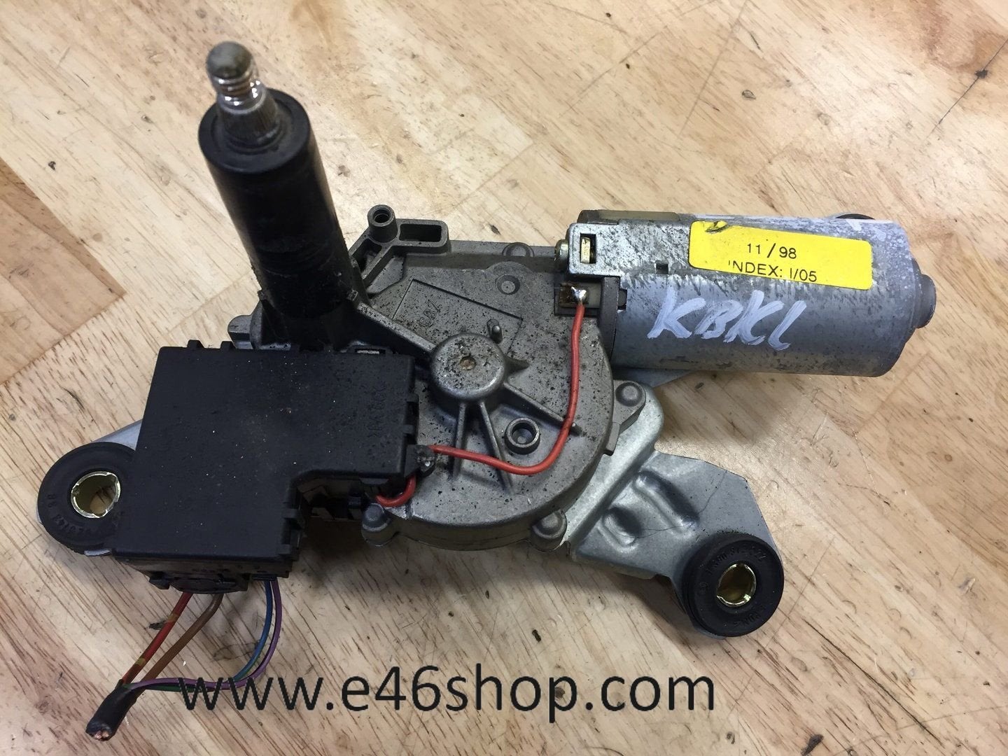 Ruitenwisswermotor BMW E36 Achterklep oe 8360154, Auto-onderdelen, Ruiten en Toebehoren, BMW, Gebruikt, Ophalen of Verzenden