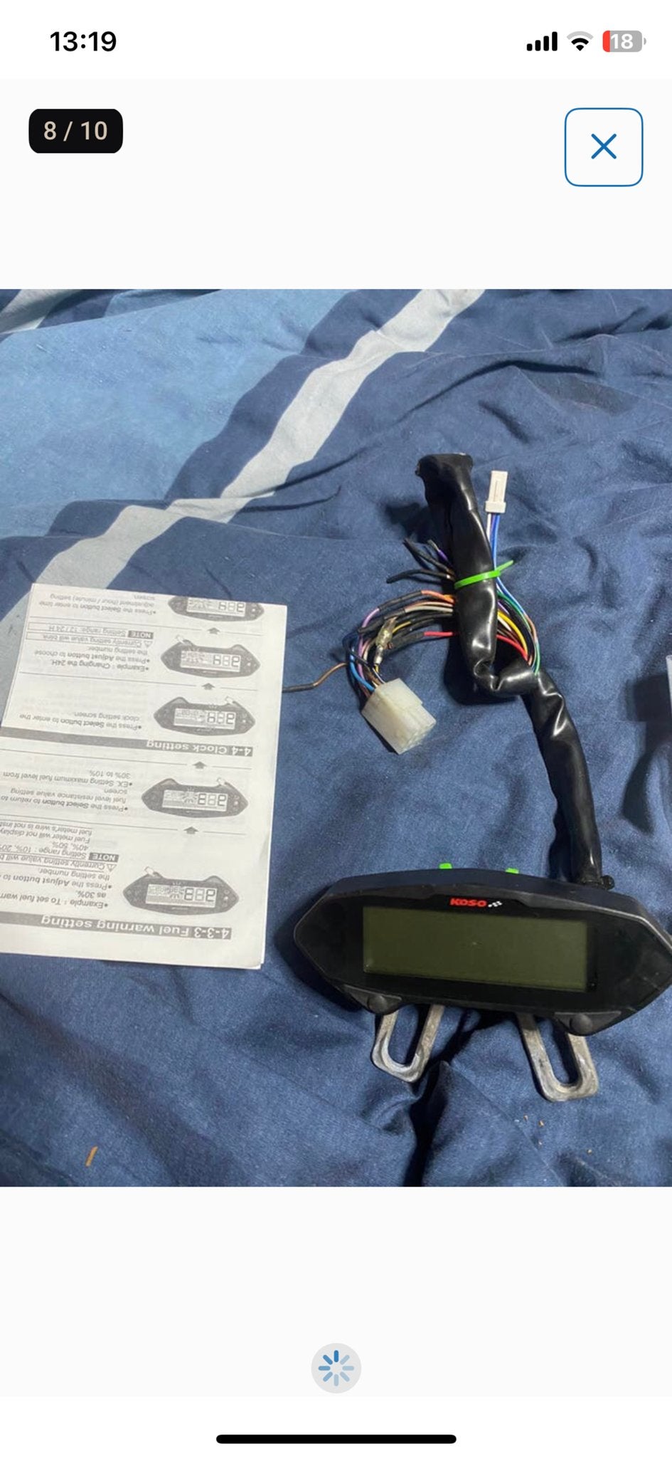 Koso tellertje compleet met kabel en handleiding, Ophalen of Verzenden, Nieuw