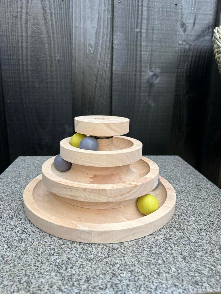 Speeltoren / speelgoed voor de kat - Designed by Lotte, Ophalen of Verzenden, Zo goed als nieuw, Overig speelgoed