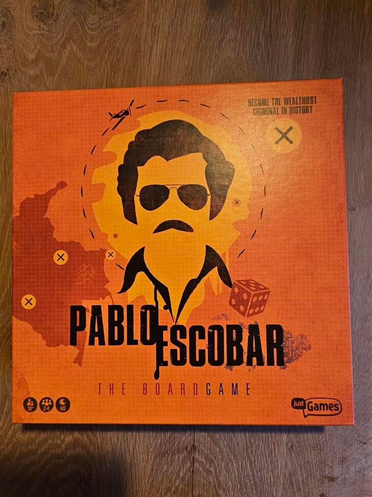 Gloednieuw Pablo Escobar Bordspel, Drie of vier spelers, Ophalen of Verzenden, Nieuw, Just Games
