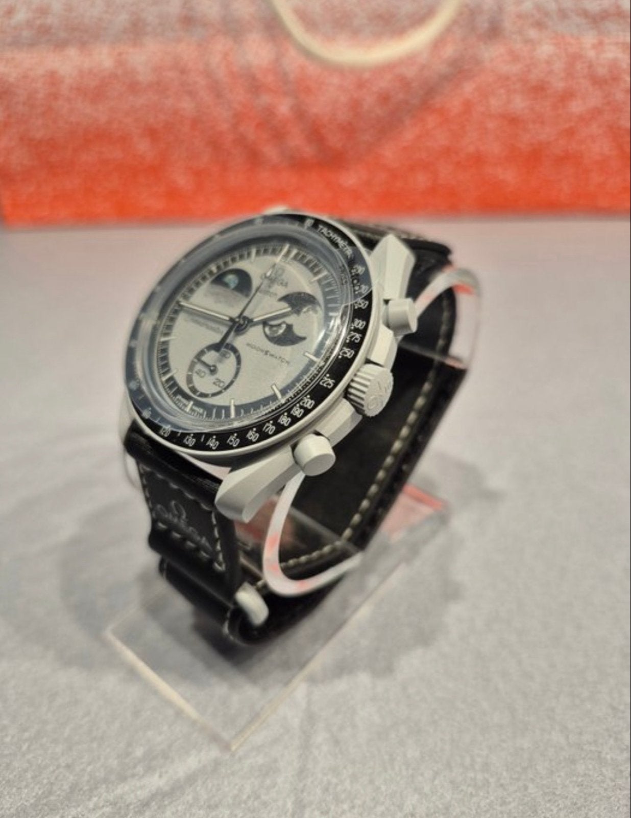 Swatch Omega Moonswatch Mission to the Moon, Sieraden, Tassen en Uiterlijk, Horloges | Heren, Overige materialen, Polshorloge