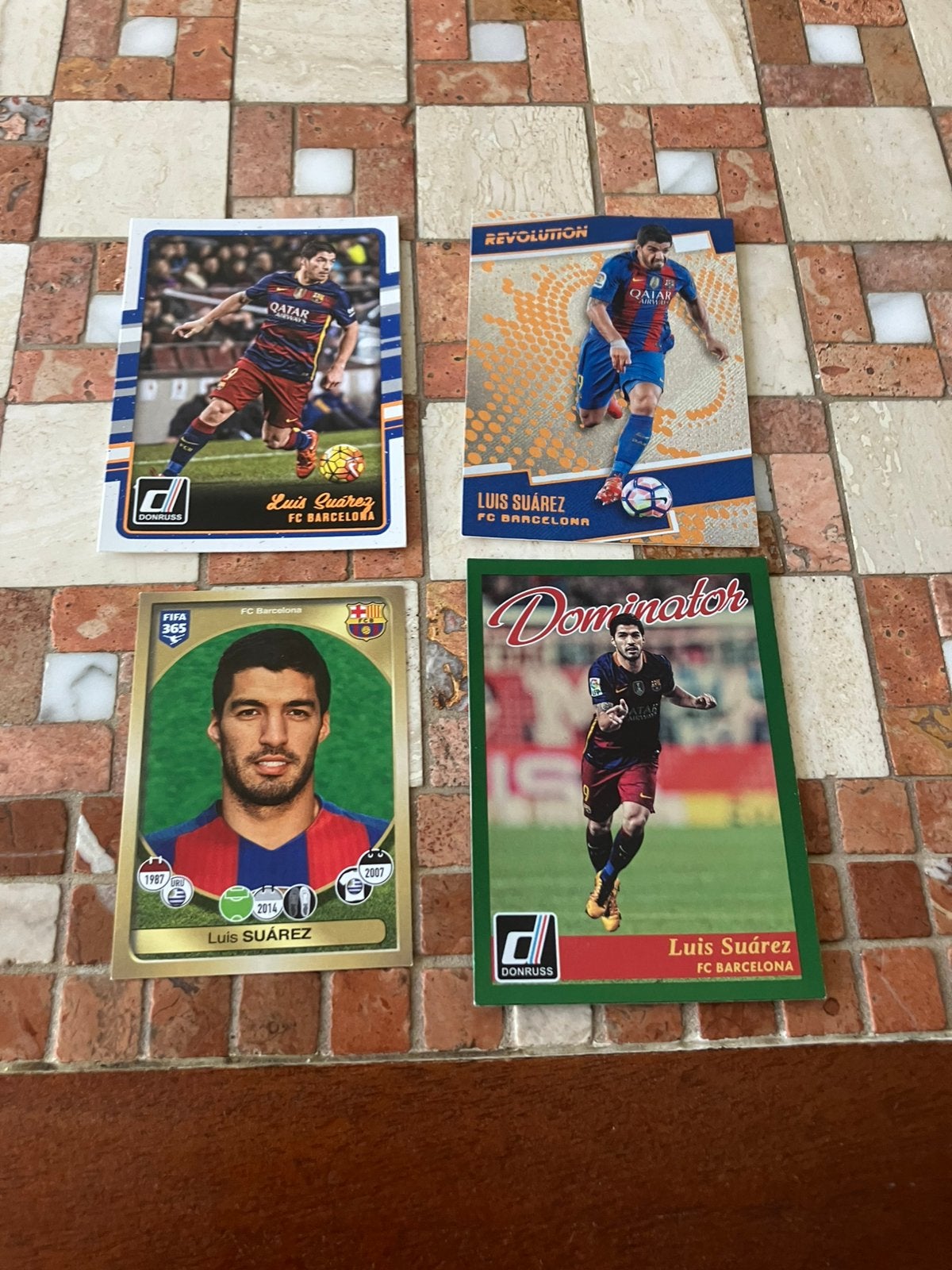 Luis suarez Barcelona panini, Ophalen of Verzenden, Zo goed als nieuw, Buitenlandse clubs, Poster, Plaatje of Sticker