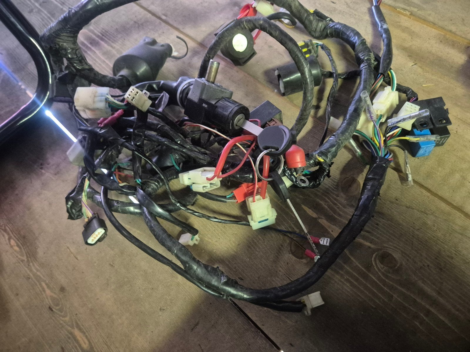 btc riva efi gasklephuis injector kabelboom onsteking e4 e5, Fietsen en Brommers, Ophalen of Verzenden, Gebruikt, Overige typen