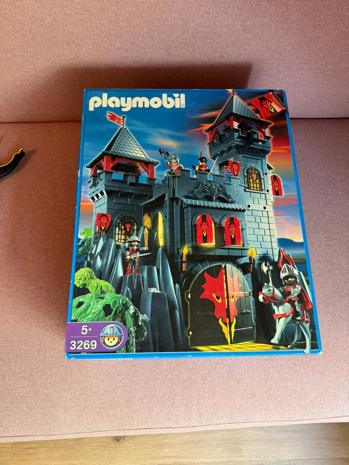 Playmobil 3269 Ridderkasteel – Compleet met doos & boekje, Ophalen, Gebruikt, Complete set, Kasteel/Fort