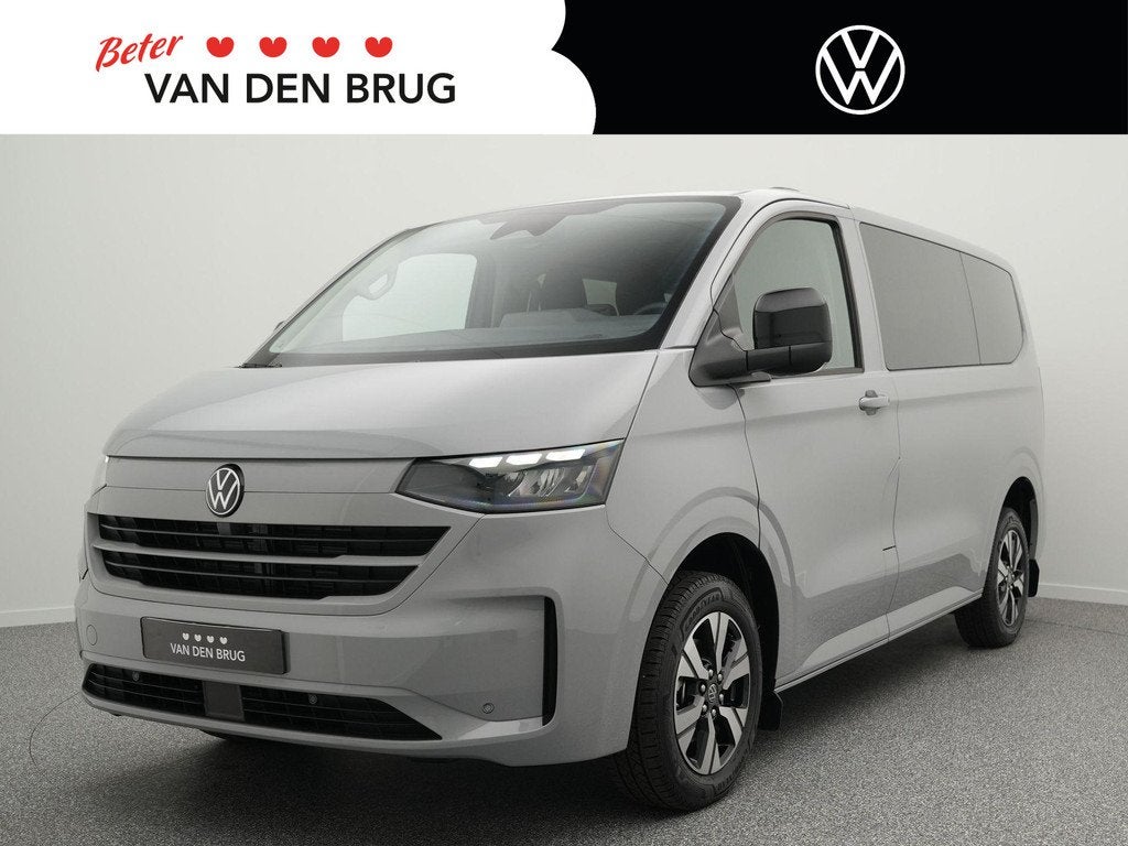 Volkswagen e-Transporter Caravelle 32 L1H1 Life 64 kWh 218 P, Auto's, Automaat, Zwart, Overige carrosserieën, Parkeercamera