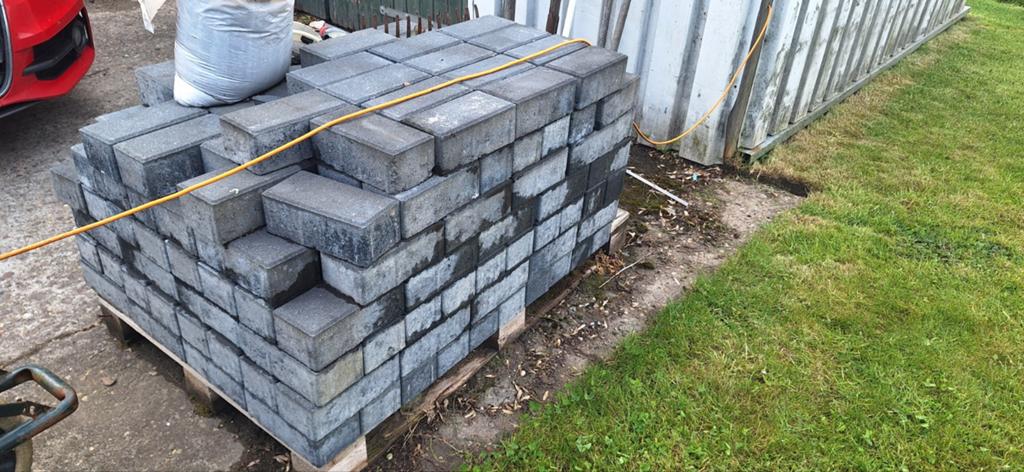 Klinkers Antraciet 21x10x8 cm - 250 stuks, Ophalen of Verzenden, Nieuw, Beton, Klinkers