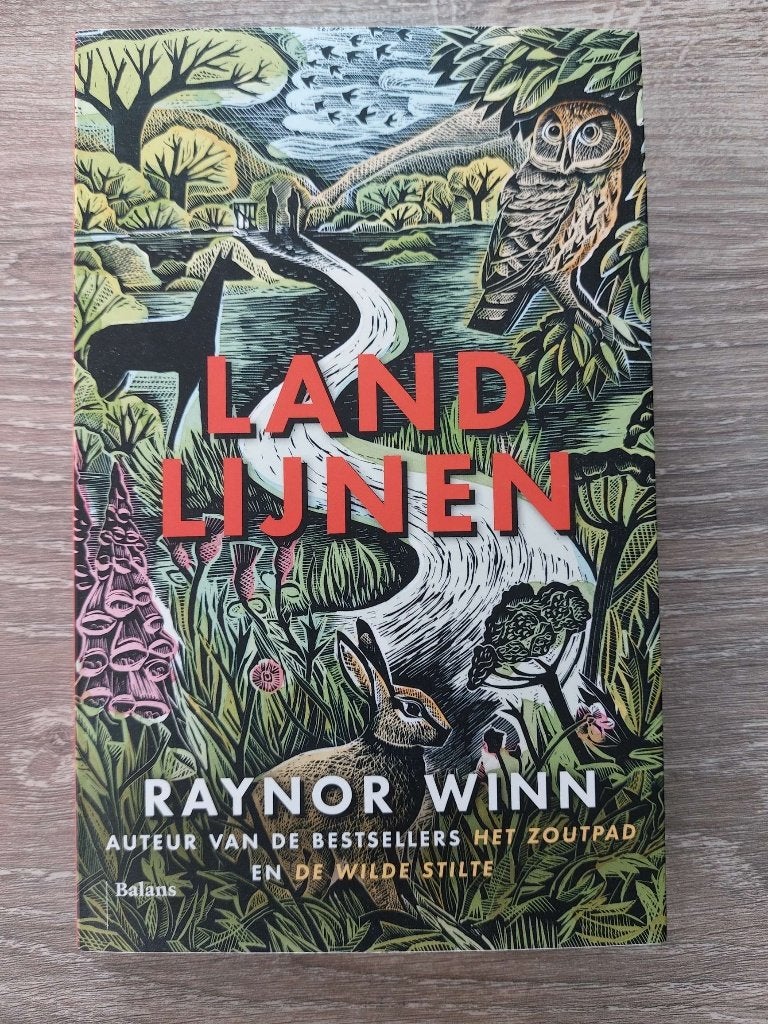 Raynor Winn - Landlijnen - 2022, Ophalen of Verzenden, Zo goed als nieuw, Raynor Winn
