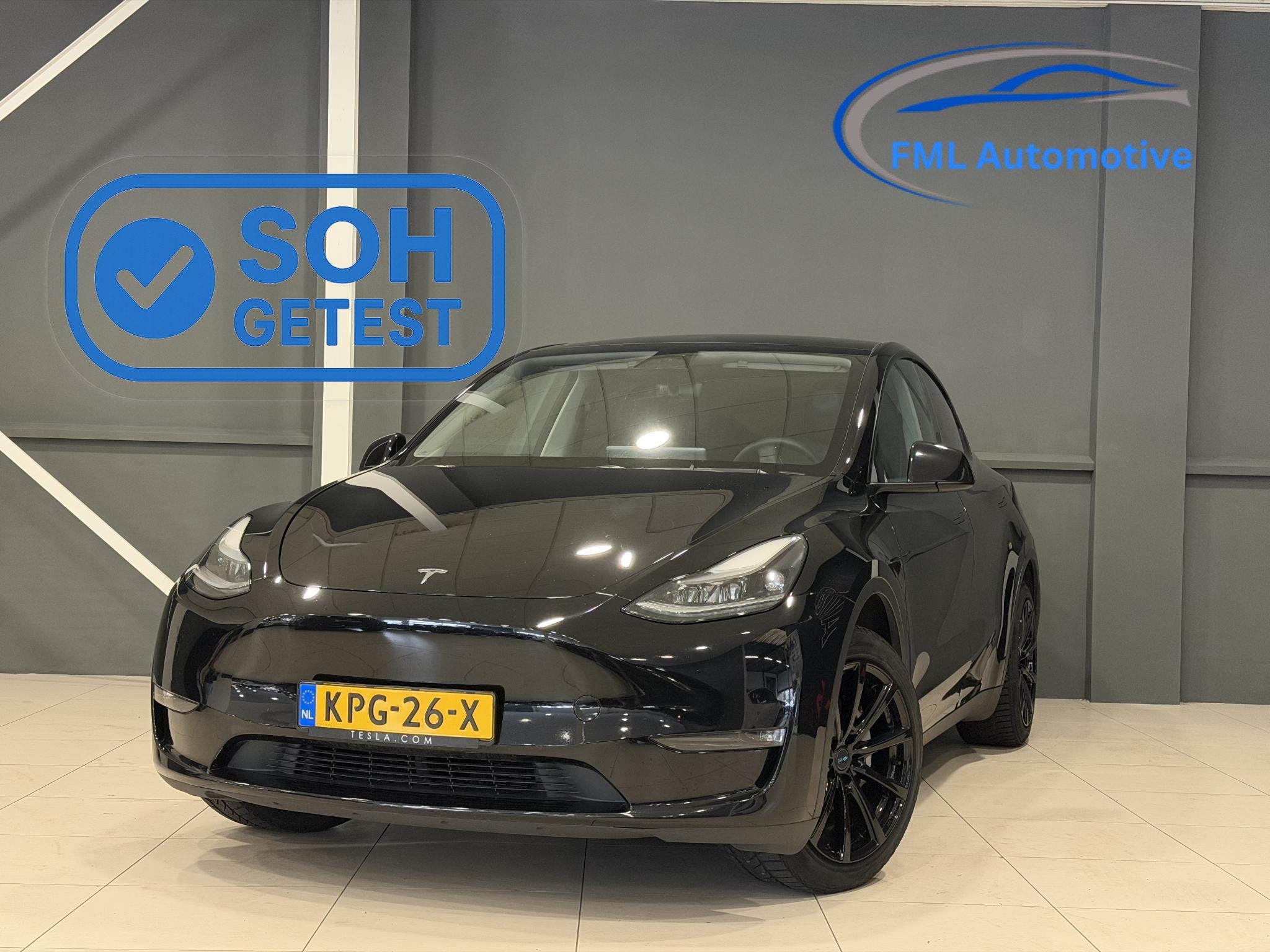 Tesla Model Y Long Range AWD 75 kWh | SOH 92% | Autopilot |, Auto's, Automaat, Stof, Gebruikt, 495 min