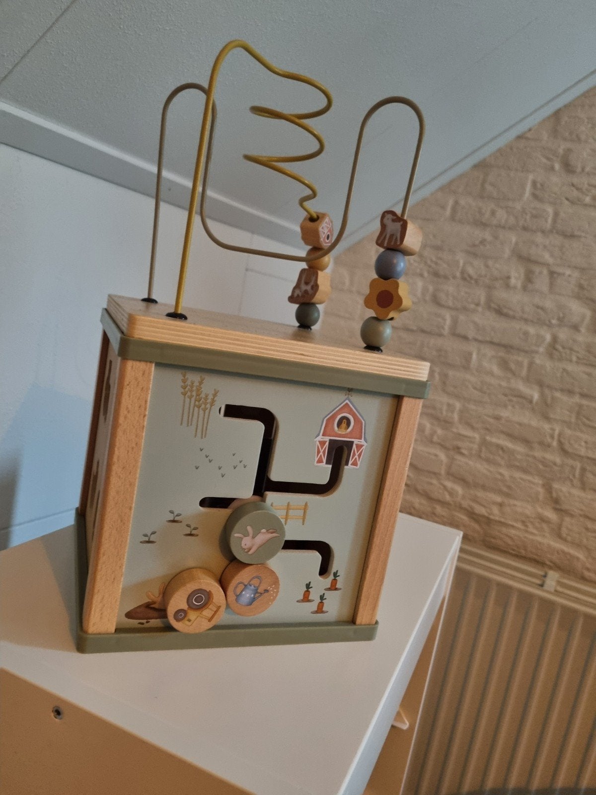 Little Dutch activiteitenkubus, Kinderen en Baby's, Ophalen, Zo goed als nieuw, Overige typen